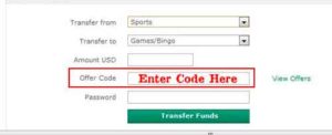 Enter Bet365 promo codes in Kenya